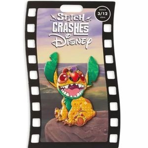 Stitch Crashes Disney Jumbo Pin 3/12